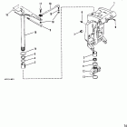 45 (4 CYL.) 0A719281 & Up Поворотный кронштейн и рычаг рулевого управления