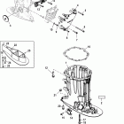 200 VERADO (4-STROKE)(4 CYL.) 1B517159 & Up Корпус вертикального вала