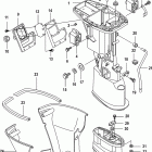 15 Carb(2CYL)(4-STROKE) 0R235949 & Up Корпус вертикального вала