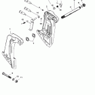 105 JET 0G303046 THRU 0G760299 Transom brackets(s / n-0g589999 & below)