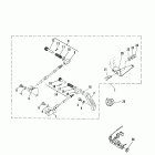 40B (CDI IGNITION/THRU PROP. EXHAUST) 676-B102786 AND UP      (E Remote control attaching kit