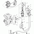 60 (2 CYL.) E-675-00101 THRU E-675-001170 Fuel line and filter