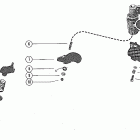 402, 40 (2 CYL.) 7112423 THRU 7144762 Карбюратор и воздушная заслонка