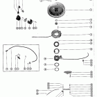 39 (1 CYL.) 1655013 THRU 2498135 Flywheel,stator and ignition coil (40)