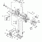 15 SEAPRO (4-STROKE) 0R123565 & Up Кронштейн транца
