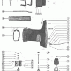 500, 50 7068998 THRU 7143687 Корпус редуктора, вертикальный вал