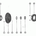 500 2097445 THRU 2305100 Маховик и статор