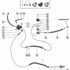 402 4117710 THRU 4860102 Fuel pump assembly and fuel lines