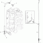 V-150 EFI (2.5L) 1B227000 & Up Water hoses