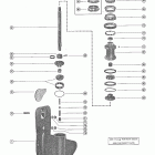402 3336258 THRU 4117709 Корпус редуктора, вал гребного винта