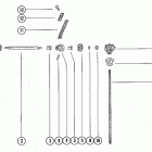 45, 4.5 (1 CYL.) 4107220 THRU 5595531 Привод управления механизмом переключения передач