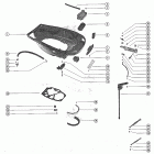 1000BP 2641855 THRU 3253111 Bottom cowl and shift linkage
