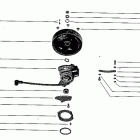 39 (1 CYL.) 1655013 THRU 2498135 Маховик и привод дроссельного кулачка