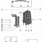 500 4141000 THRU 4357639 Блок цилиндров