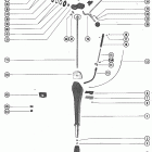 500, 50 7068998 THRU 7143687 Ручка рулевого управления в сборе