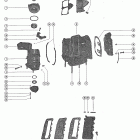 402 3336258 THRU 4117709 Блок цилиндров
