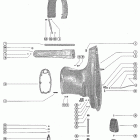 1500 7010533 THRU 7112772 Корпус редуктора, вертикальный вал