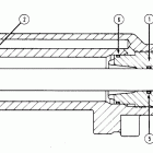 35 (2 CYL.) 209608 AND UP Power trim cylinder repair kit