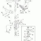 15 SEAPRO (4-STROKE) 0R123565 & Up Поворотный кронштейн