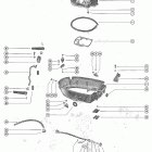110 1865779 THRU 2798056 Капот (нижняя часть) и пластина переходника