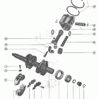 402 4117710 THRU 4860102 Crankshaft, piston and connecting rod assembly