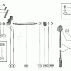 110 1865779 THRU 2798056 Привод управления механизмом переключения передач