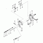 25 (2 CYL.) 7166928 THRU 7207857 Кронштейн крепления двигателя в сборе
