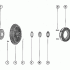 500 2742142 THRU 7051982 Маховик и статор