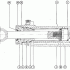 1150, 115 7112248 THRU 7131212 Power trim cylinder repair kits