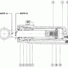 1500 7010533 THRU 7112772 Power trim cylinder repair kits
