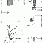 1000BP 2641855 THRU 3253111 Starter motor, starter solenoid, rectifier and wiring ha...