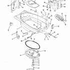 35 0B110789 AND UP Bottom cowl and exhaust plate