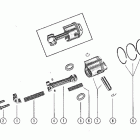 110 4839254 THRU 5206549 Поршни и шатуны