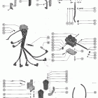 1100 1870204 THRU 2314955 Distributor vertical linkage and ignition coils