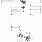 402 4117710 THRU 4860102 Throttle control linkage and spark advance