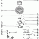 200 7012358 THRU 7098522 Flywheel, ignition coil, stator and switch box(group no....
