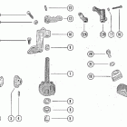 110 1470349 THRU 1865778 Рычаг дросселя и приводная штанга