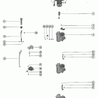 1400, 140 4865678 THRU 5327662 Carburetor linkage and choke solenoid
