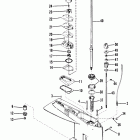 35 (2 CYL.) 209608 AND UP Корпус редуктора, вертикальный вал