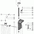 110 4839254 THRU 5206549 Поворотный кронштейн в сборе