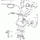 35 (2 CYL.) 209608 AND UP Компоненты механизма гидроподъема Power Trim