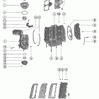 402, 40 (2 CYL.) 7112423 THRU 7144762 Блок цилиндров