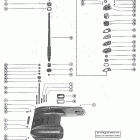 1350 2839369 THRU 3293233 Корпус редуктора в Сборе