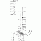 18 6416713 THRU 6443972 Gear housing (drive shaft) (screw inserted from bottom)
