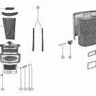 1000BP 2641855 THRU 3253111 Cowling and front cover