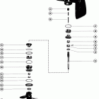 45, 4.5 (1 CYL.) 4107220 THRU 5595531 Корпус редуктора, вал гребного винта