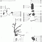 1000 1768404 THRU 2318585 Starter motor, starter solinoid, rectifier & wiring harn...