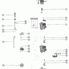 1000BP 2641855 THRU 3253111 Carburetor linkage and choke solenoid