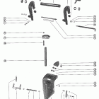 200 2827677 THRU 3226957 Зажим и поворотный кронштейн в сборе
