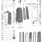 1150 2836019 THRU 3525440 Блок цилиндров